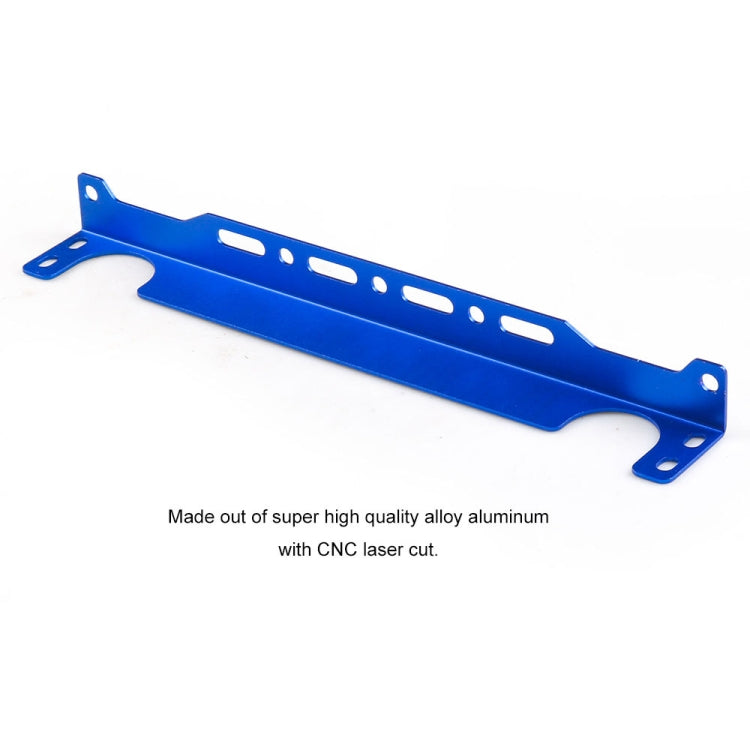 British 330mm Car Engine Oil Cooler Mounting Bracket Kit(Blue) - In Car by buy2fix | Online Shopping UK | buy2fix