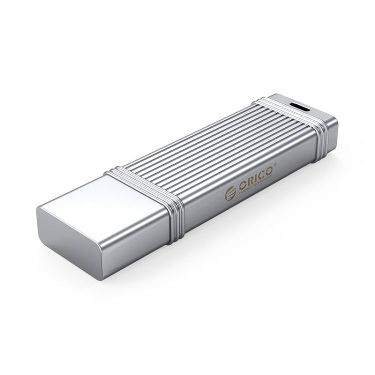 ORICO USB Flash Drive, Read: 100MB/s, Write: 50MB/s, Memory:256GB, Port:Type-C(Silver) - USB Flash Drives by ORICO | Online Shopping UK | buy2fix