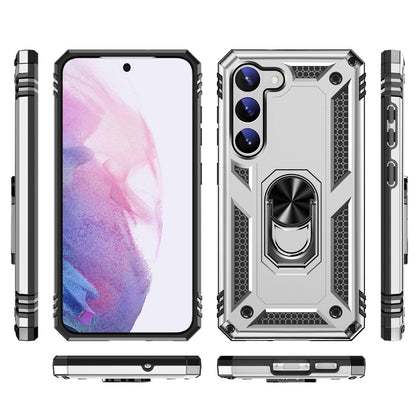 For Samsung Galaxy S23+ 5G Shockproof TPU + PC Phone Case(Silver) - Galaxy S23+ 5G Cases by buy2fix | Online Shopping UK | buy2fix