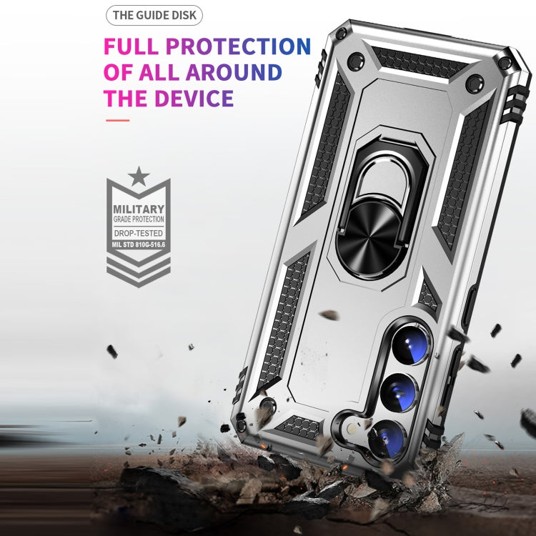 For Samsung Galaxy S23+ 5G Shockproof TPU + PC Phone Case(Silver) - Galaxy S23+ 5G Cases by buy2fix | Online Shopping UK | buy2fix