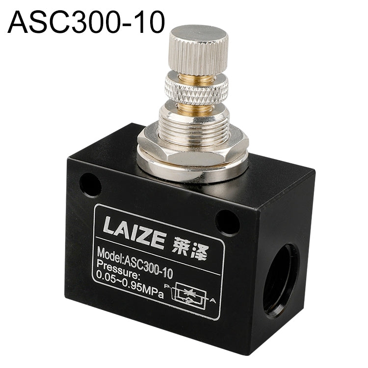 LAIZE Pneumatic Speed Regulating One-way Throttle Valve, Specification:ASC300-10 DN10mm -  by LAIZE | Online Shopping UK | buy2fix