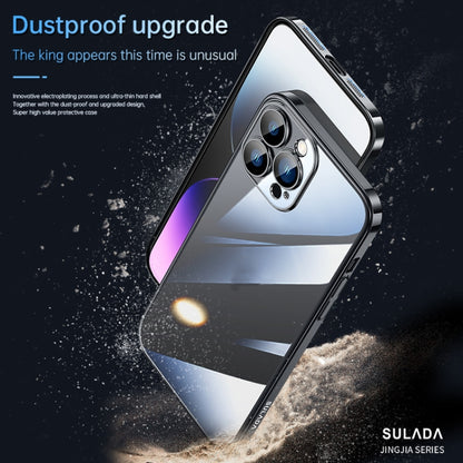 For iPhone 14 Pro SULADA Hard PC Shockproof Phone Case(Black) - iPhone 14 Pro Cases by SULADA | Online Shopping UK | buy2fix