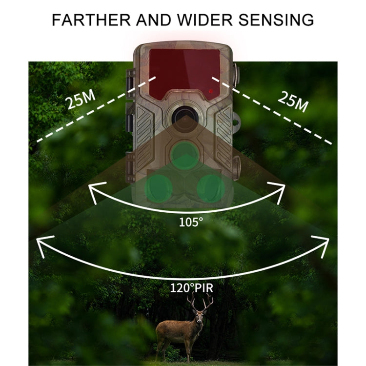 H881 21 Mega Pixels 2.4 inch TFT Screen Hunting Trail Camera - Hunting Cameras by buy2fix | Online Shopping UK | buy2fix