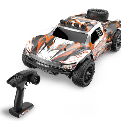 9201E 1:10 Full Scale Remote Control 4WD High Speed Car(Orange) - RC Cars by buy2fix | Online Shopping UK | buy2fix