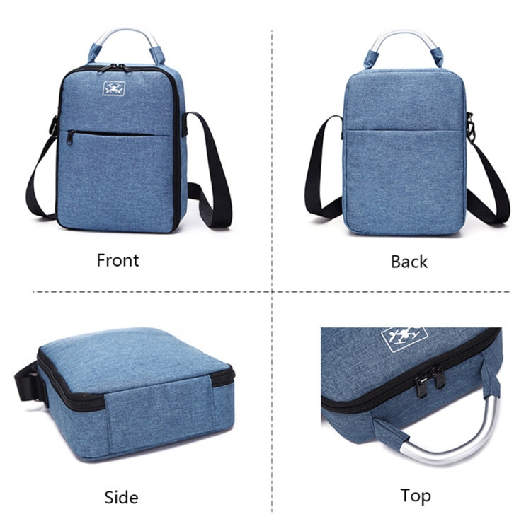 For DJI Mini SE Shockproof Single Shoulder Storage Carrying Case Box Bag, Size: 31 x 23 x 10cm(Blue + Black Liner) - DJI & GoPro Accessories by buy2fix | Online Shopping UK | buy2fix