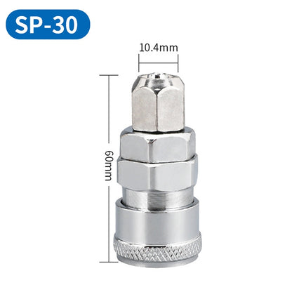 LAIZE SP-30 10pcs C-type Self-lock Air Tube Pneumatic Quick Fitting Connector -  by LAIZE | Online Shopping UK | buy2fix