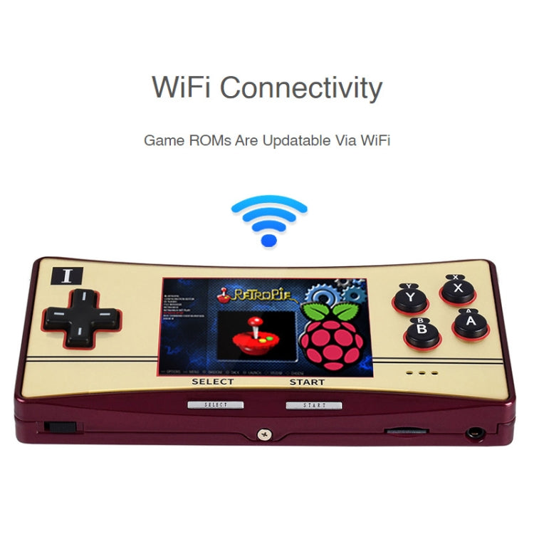 Waveshare GPM280 WiFi Portable Game Console Base on Raspberry Pi Zero, 2W with 32GB TF Card(EU Plug) - Arcade Accessories by WAVESHARE | Online Shopping UK | buy2fix