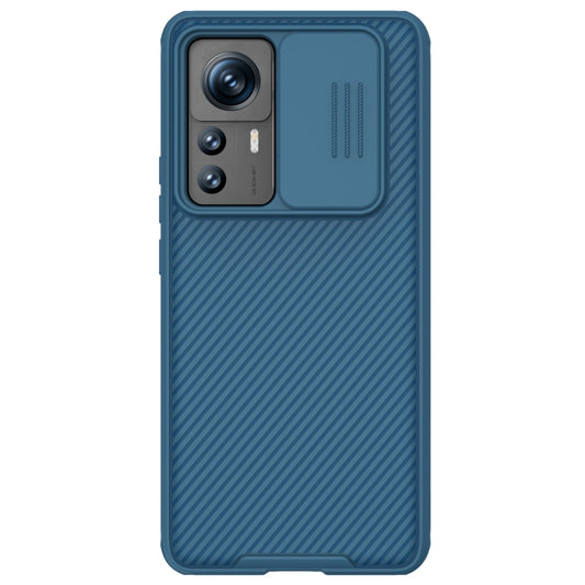 For Xiaomi 12T Pro NILLKIN CamShield Pro Series PC Full Coverage Phone Case(Blue) - Xiaomi Cases by NILLKIN | Online Shopping UK | buy2fix