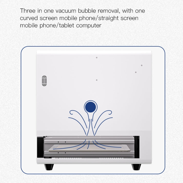 TBK 208C 15-inch Curved Screen Laminating and Defoaming Machine, Plug:UK Plug - Defoaming Equipment by TBK | Online Shopping UK | buy2fix