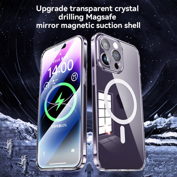 For iPhone 14 Pro Max SULADA Jingpin Series All-inclusive Lens Electroplated TPU Phone Case(Transparent) - iPhone 14 Pro Max Cases by SULADA | Online Shopping UK | buy2fix