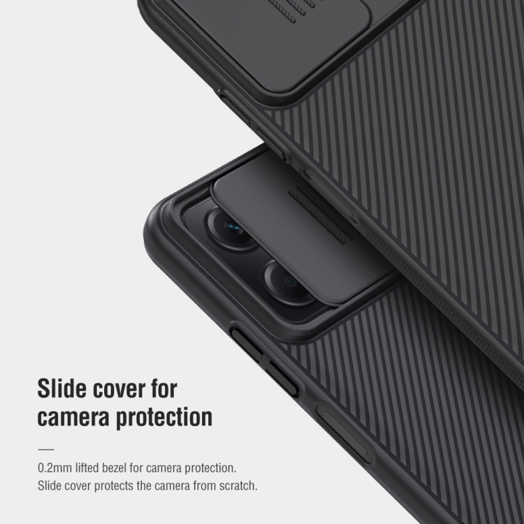 For Xiaomi Redmi Note 12 China NILLKIN Black Mirror Series PC Camshield Full Coverage Dust-proof Scratch Resistant Case(Black) - Note 12 Cases by NILLKIN | Online Shopping UK | buy2fix