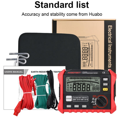 HABOTEST HT2302 Multifunctional Digital Display Grounding Resistance Tester - Current & Voltage Tester by HABOTEST | Online Shopping UK | buy2fix