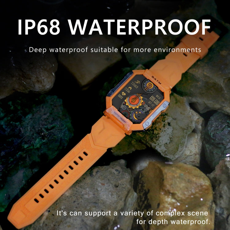 PG333 1.91 inch Waterproof Smart Sports Watch Support Heart Rate Monitoring / Blood Pressure Monitoring(Black) - Smart Wear by buy2fix | Online Shopping UK | buy2fix