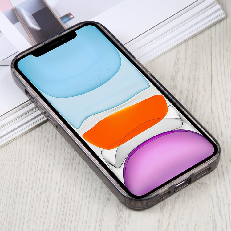 For iPhone 11 GEBEI Acrylic Phone Case(Transparent Black) - iPhone 11 Cases by GEBEI | Online Shopping UK | buy2fix