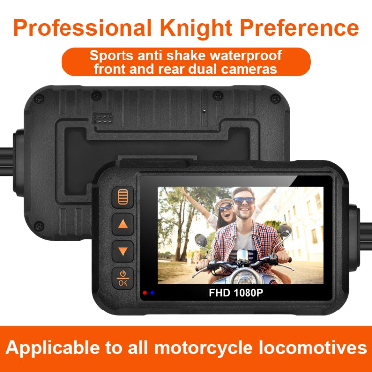 SE60 3.0 inch 1080P Waterproof HD Motorcycle DVR, Support TF Card / Cycling Video / Parking Monitoring - In Car by buy2fix | Online Shopping UK | buy2fix