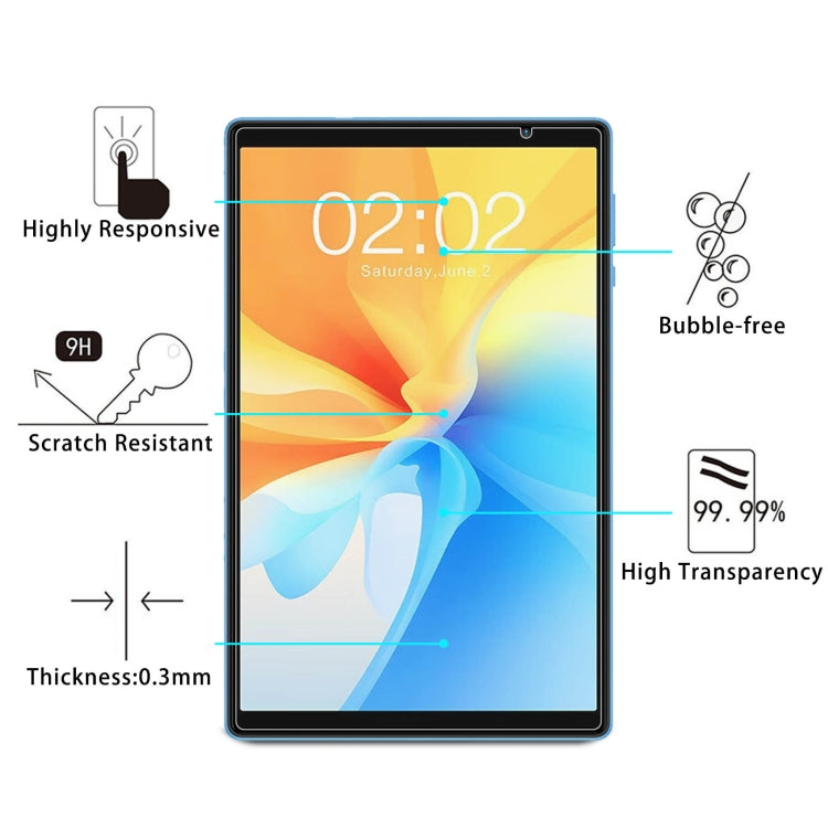 For Teclast P25T / P26T 25pcs 0.3mm 9H Explosion-proof Tempered Tablet Glass Film - Others by buy2fix | Online Shopping UK | buy2fix