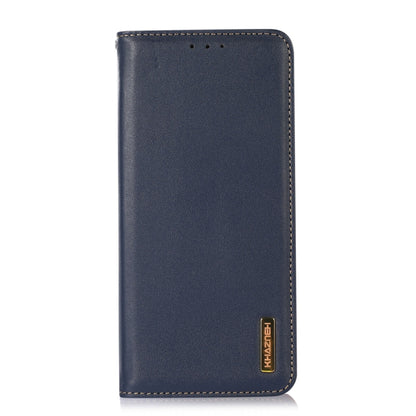 For Honor X5 KHAZNEH Nappa Top Layer Cowhide Leather Phone Case(Blue) - Honor Cases by buy2fix | Online Shopping UK | buy2fix