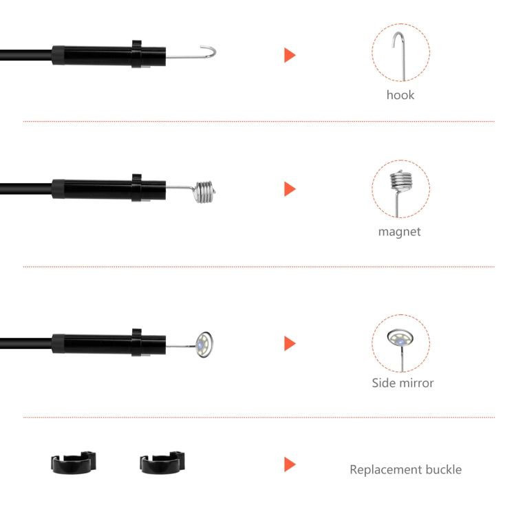 P130 11mm 4.3 inch Single Camera with Screen Endoscope, Length:10m - Consumer Electronics by buy2fix | Online Shopping UK | buy2fix