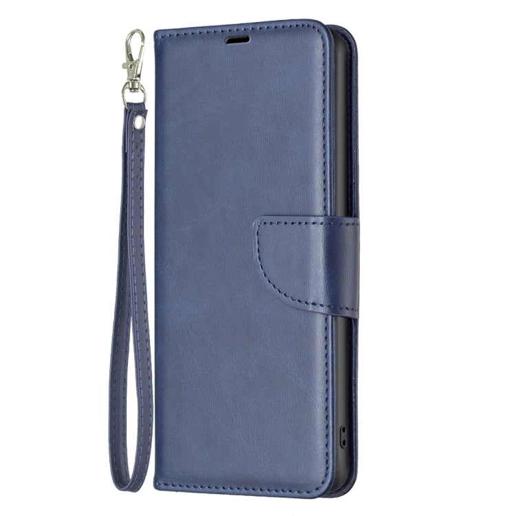 For Nokia G22 Lambskin Texture Leather Phone Case(Blue) - Nokia Cases by buy2fix | Online Shopping UK | buy2fix