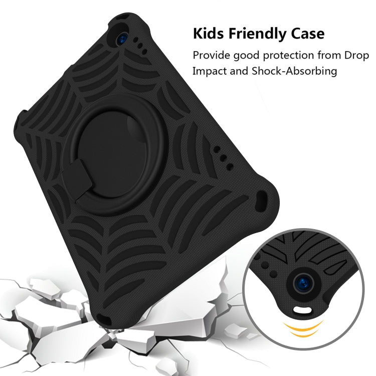 For Amazon Kindle Fire HD 8 2022 / 2020 Spider King Silicone Protective Tablet Case(Black) - For Amazon by buy2fix | Online Shopping UK | buy2fix