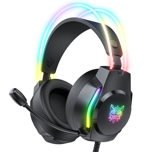 X26 USB+3.5mm RGB Wired Gaming Headset(Black) -  by buy2fix | Online Shopping UK | buy2fix