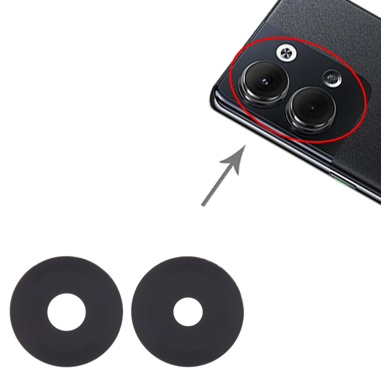 For OPPO Reno9 Pro 10pcs Back Camera Lens - Camera Series by buy2fix | Online Shopping UK | buy2fix