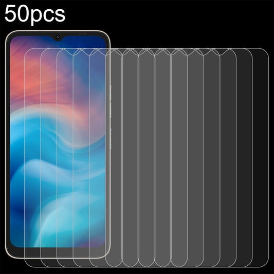 For UMIDIGI G1 50pcs 0.26mm 9H 2.5D Tempered Glass Film - Others by buy2fix | Online Shopping UK | buy2fix