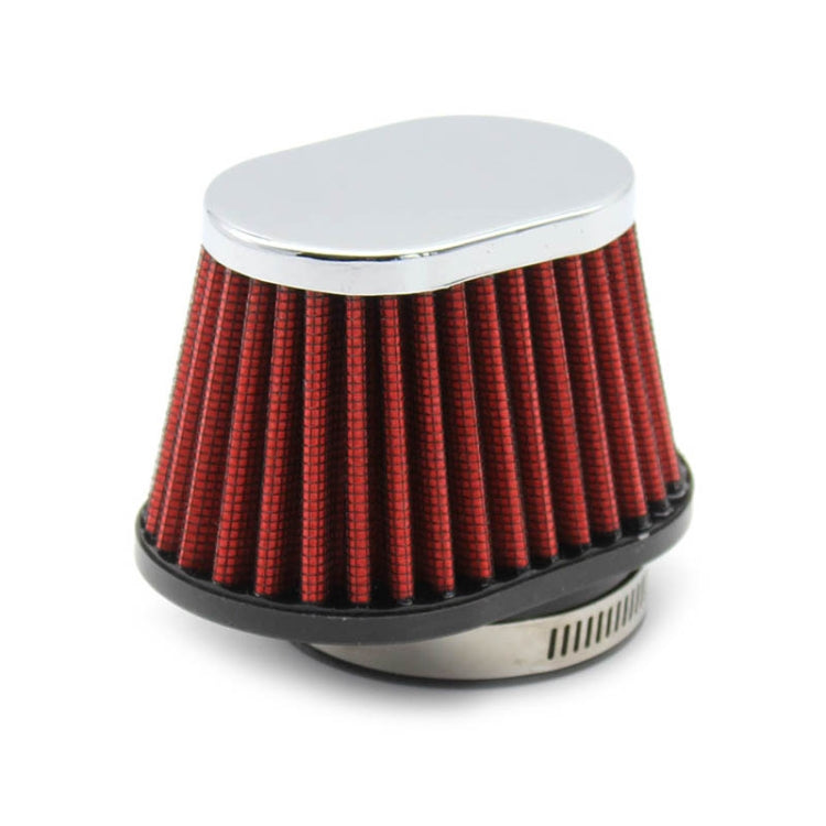 55mm XH-UN073 Mushroom Head Style Car Modified Air Filter Motorcycle Exhaust Filter(Red) - In Car by buy2fix | Online Shopping UK | buy2fix