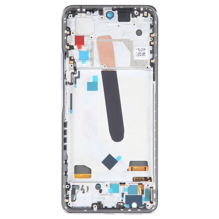 OLED LCD Screen For Xiaomi Mi 11i Digitizer Full Assembly with Frame(Silver) - LCD Screen by buy2fix | Online Shopping UK | buy2fix