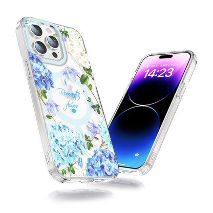 For iPhone 11 Pro Max MagSafe Magnetic TPU Phone Case(Small Floral) - iPhone 11 Pro Max Cases by buy2fix | Online Shopping UK | buy2fix