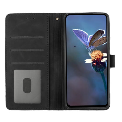 For Xiaomi Redmi 9A Flower Embossing Pattern Leather Phone Case(Black) - Xiaomi Cases by buy2fix | Online Shopping UK | buy2fix