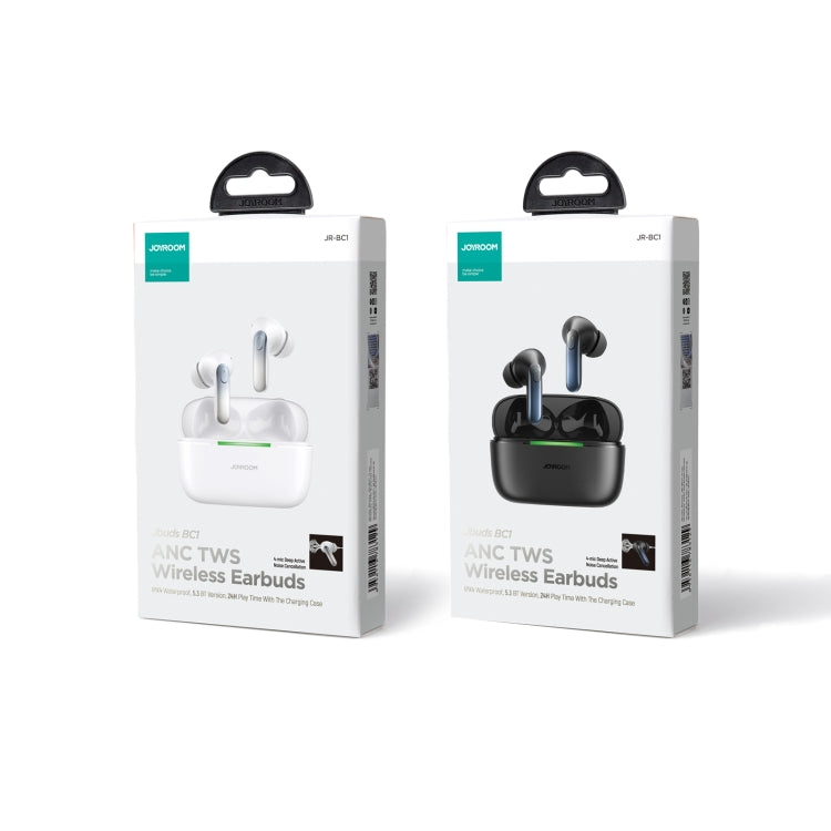 JOYROOM JR-BC1 Jbuds Series True Wireless Noise Reduction Bluetooth Earphone(Black) - Bluetooth Earphone by JOYROOM | Online Shopping UK | buy2fix