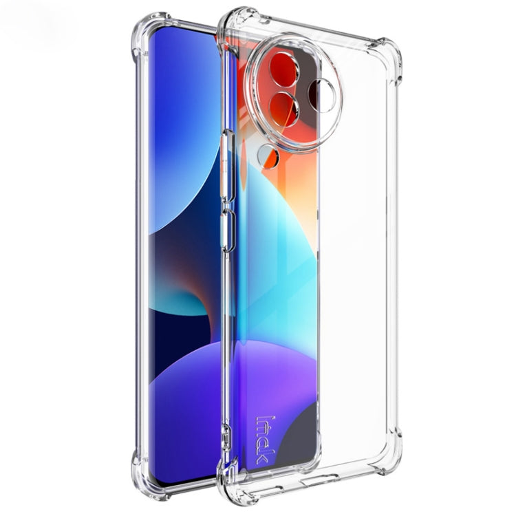 For Xiaomi Civi 3 5G imak Shockproof Airbag TPU Phone Case(Transparent) - Xiaomi Cases by imak | Online Shopping UK | buy2fix