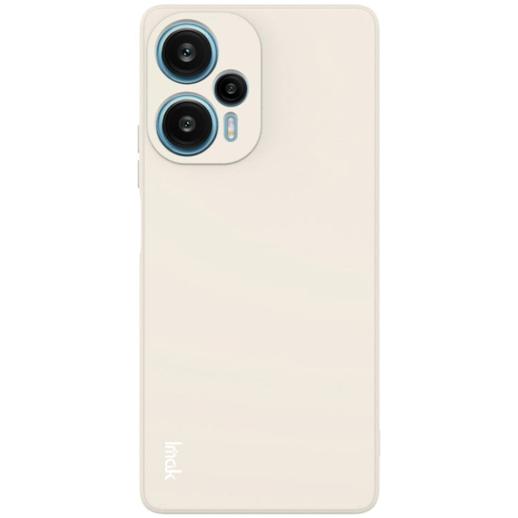 For Xiaomi Redmi Note 12 Turbo 5G/Poco F5 5G IMAK UC-4 Series Straight Edge TPU Soft Phone Case(White) - Xiaomi Cases by imak | Online Shopping UK | buy2fix
