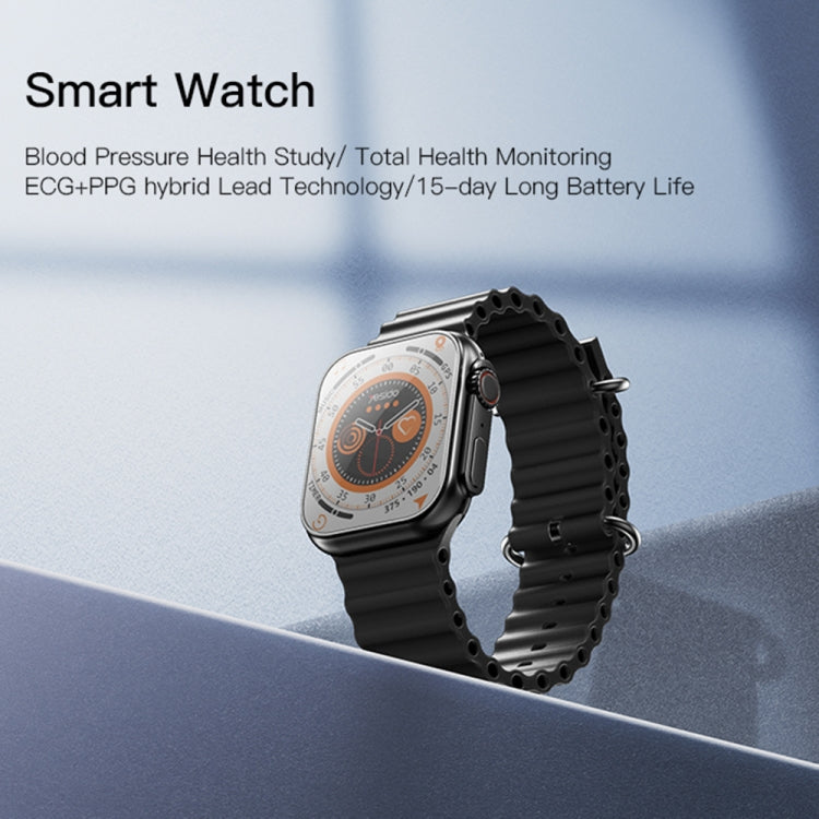 Yesido IO20 2.03 inch IP67 Waterproof Smart Watch, Support Heart Rate / Blood Oxygen Monitoring(Black) - Smart Watches by Yesido | Online Shopping UK | buy2fix
