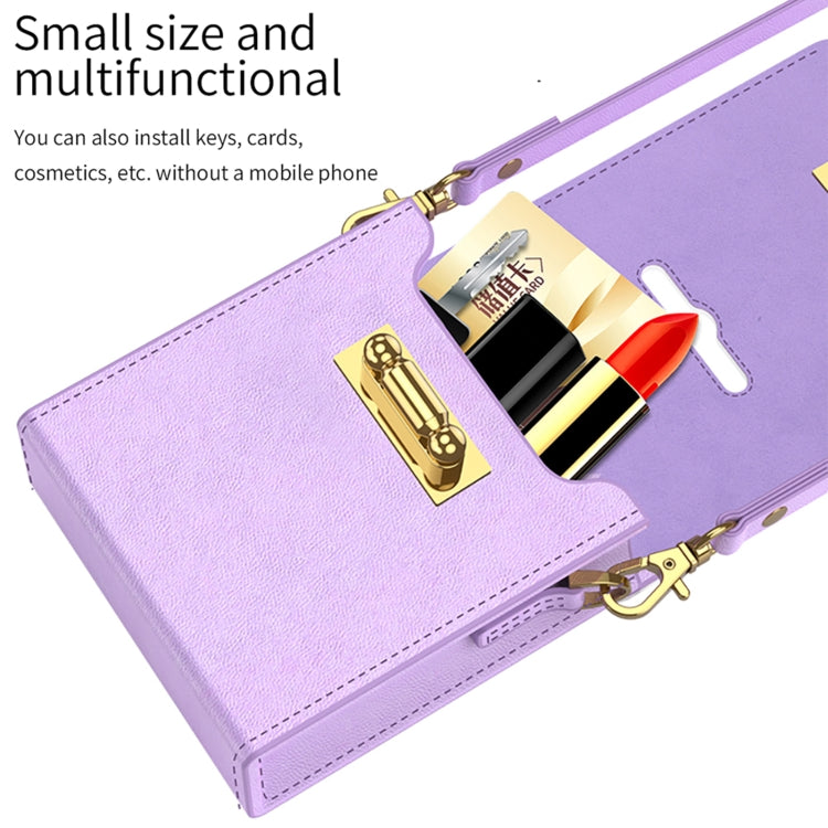 For Samsung Galaxy Z Flip5 GKK Plain Weave Mini Backpack Slim Phone Case with Ring(Pink) - Galaxy Z Flip5 Cases by GKK | Online Shopping UK | buy2fix