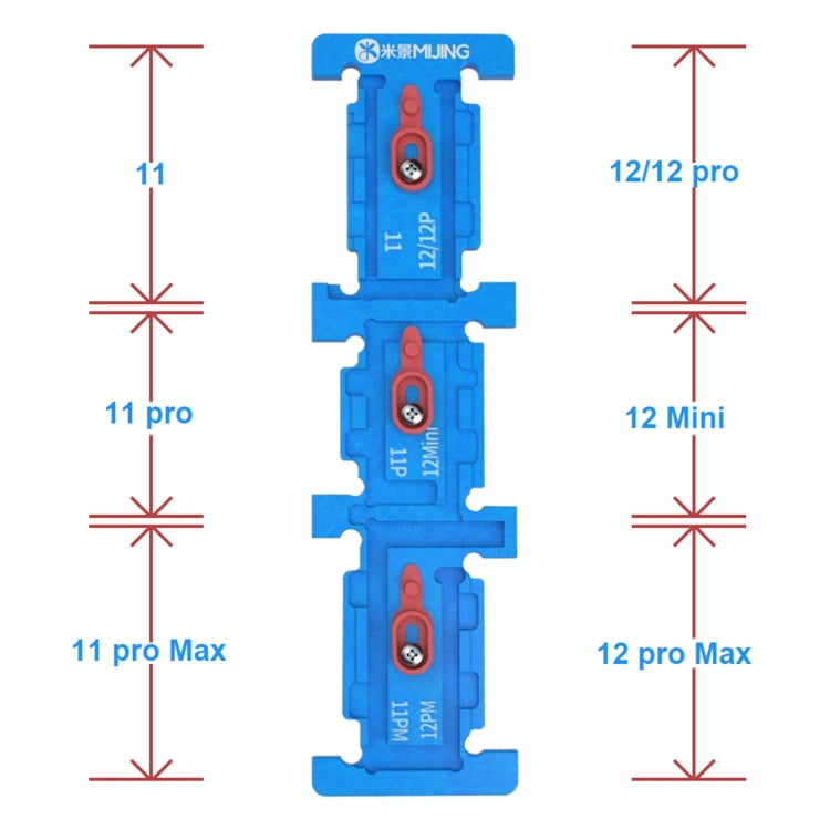 Mijing Battery Flex Soldering Fixture Repair Clamping For iPhone 11-12 Series - Others by MIJING | Online Shopping UK | buy2fix