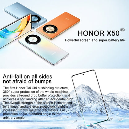 Honor X50 5G, 108MP Camera, 6.78 inch MagicOS 7.1.1 Snapdragon 6 Gen1 Octa Core up to 2.2GHz, Network: 5G, OTG, Not Support Google Play, Memory:12GB+256GB(Silver) - Honor by Huawei | Online Shopping UK | buy2fix