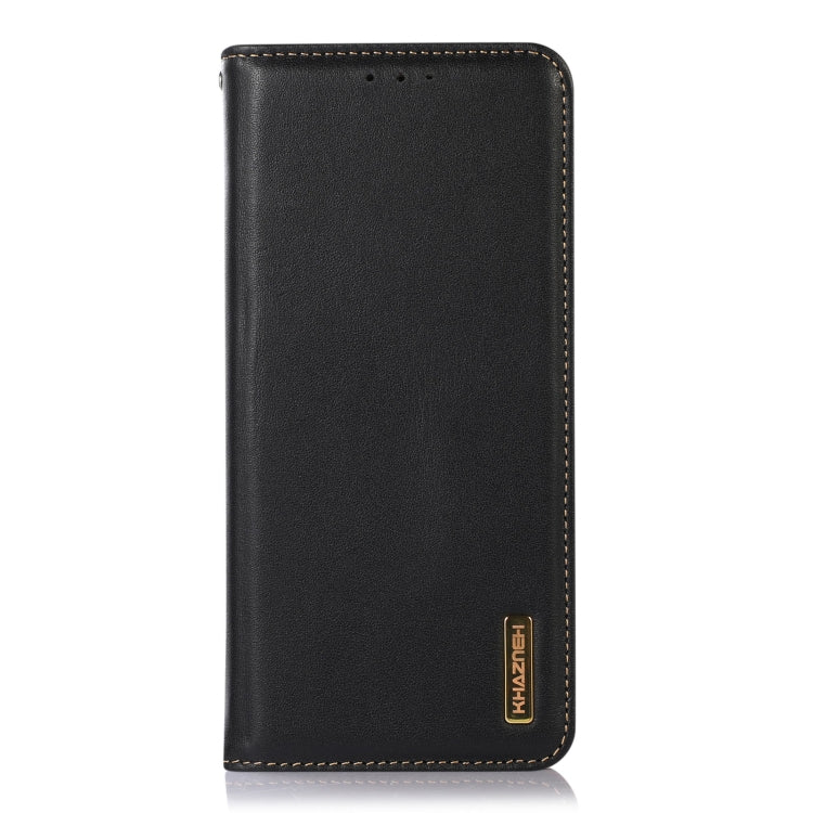 For Huawei Nova 11 Pro / 11 Ultra KHAZNEH Nappa Top Layer Cowhide Leather Phone Case(Black) - Huawei Cases by buy2fix | Online Shopping UK | buy2fix