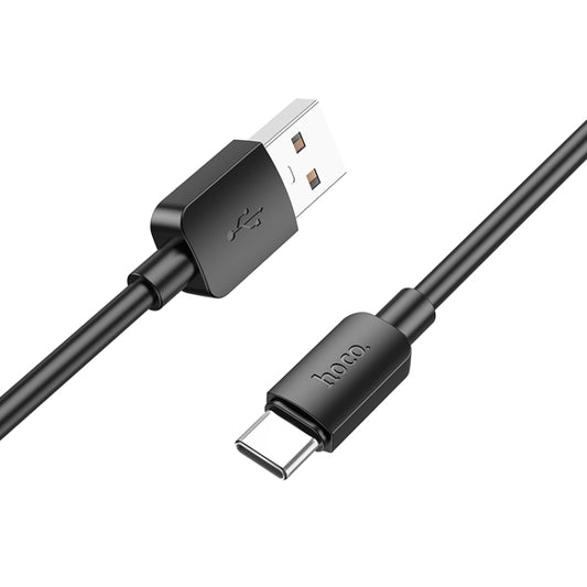 hoco X96 Hyper 1m 27W USB to USB-C / Type-C Charging Data Cable(Black) - USB-C & Type-C Cable by hoco | Online Shopping UK | buy2fix