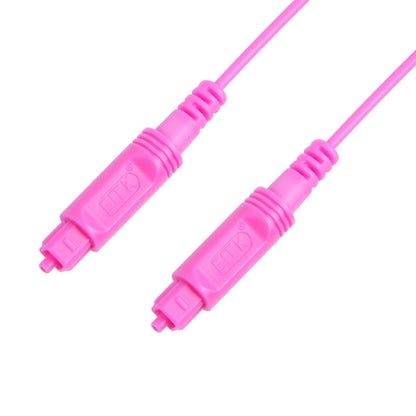 3m EMK OD2.2mm Digital Audio Optical Fiber Cable Plastic Speaker Balance Cable(Pink) - Audio Optical Cables by EMK | Online Shopping UK | buy2fix