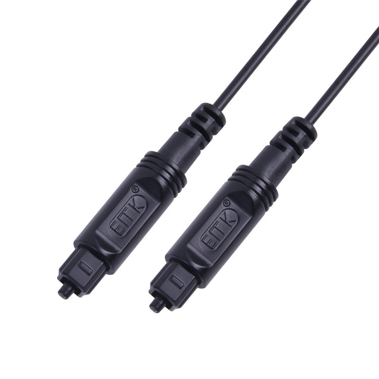 20m EMK OD2.2mm Digital Audio Optical Fiber Cable Plastic Speaker Balance Cable(Black) - Audio Optical Cables by EMK | Online Shopping UK | buy2fix