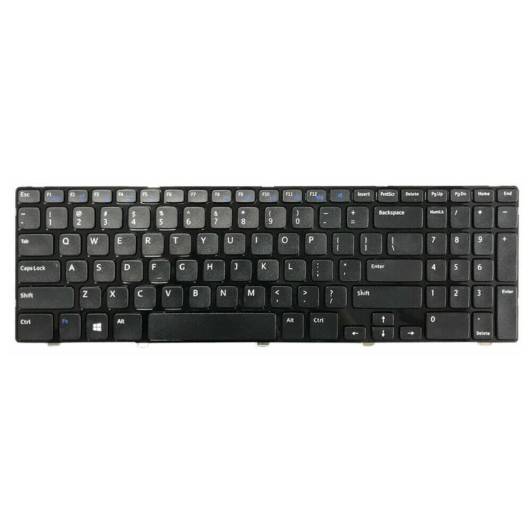 For Dell Inspiron 15 3521 3531 15R 5521 5537 US Version Laptop Keyboard(Black) - Dell Spare Parts by buy2fix | Online Shopping UK | buy2fix