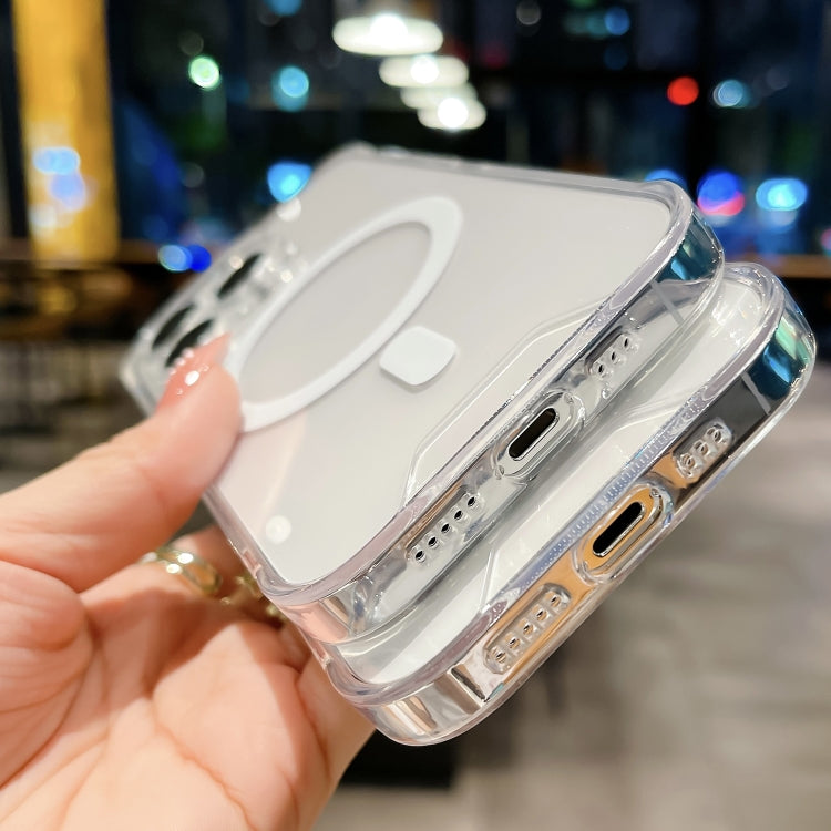 For iPhone 11 Pro Max MagSafe Space Phone Case(Transparent) - iPhone 11 Pro Max Cases by buy2fix | Online Shopping UK | buy2fix