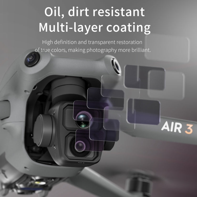 For DJI Air 3 STARTRC Drone Lens Filter, Lens:Star - Mavic Lens Filter by STARTRC | Online Shopping UK | buy2fix