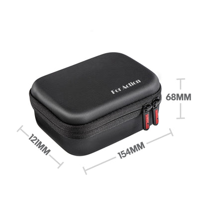 For DJI Osmo Action 4 STARTRC Portable PU Storage Box Case Standard Kit(Black) - Case & Bags by STARTRC | Online Shopping UK | buy2fix