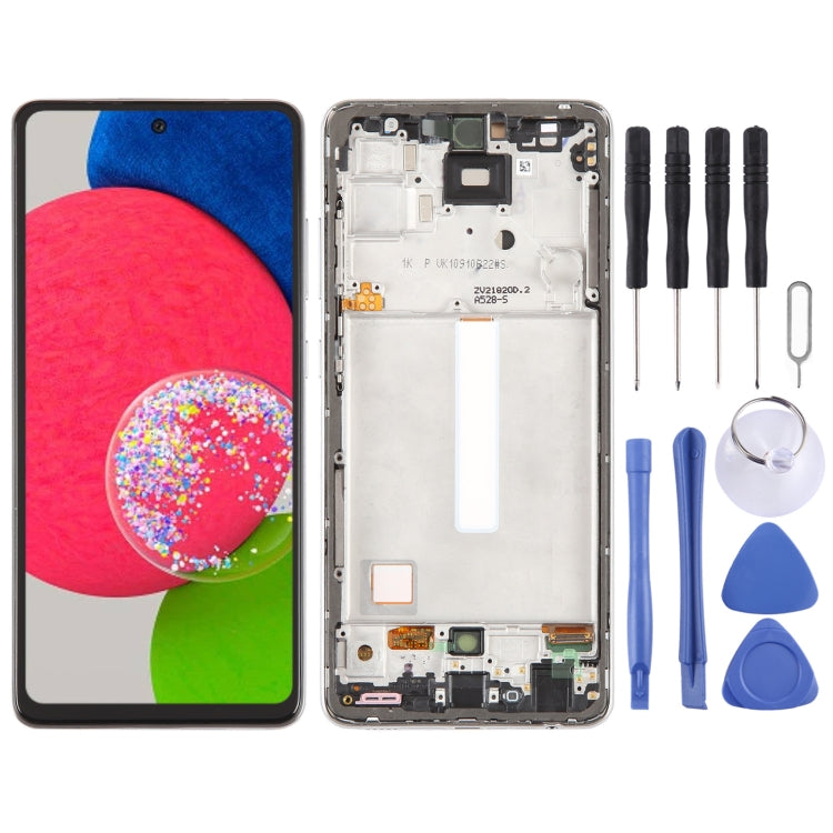 For Samsung Galaxy A52S SM-A528B TFT LCD Screen Digitizer Full Assembly with Frame, Not Supporting Fingerprint Identification - LCD Screen by buy2fix | Online Shopping UK | buy2fix