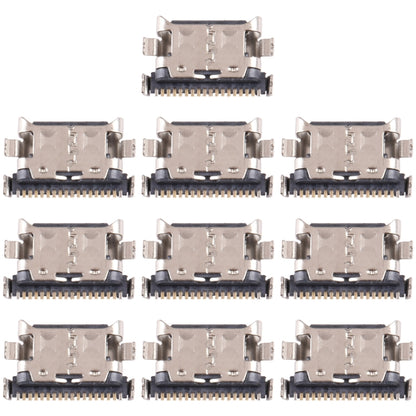 For Samsung Galaxy M13 5G SM-M136 10 PCS Charging Port Connector - Single Tail Connector by buy2fix | Online Shopping UK | buy2fix