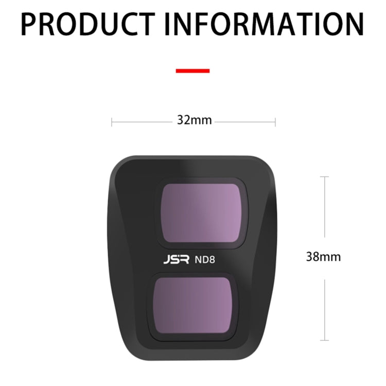 For DJI Air 3 JSR KB Series Drone Lens Filter, Filter:ND32PL - Mavic Lens Filter by JSR | Online Shopping UK | buy2fix