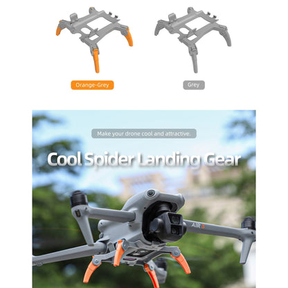 For DJI Air 3 Sunnylife LG664 Foldable Spider Landing Gear(Orange) -  by Sunnylife | Online Shopping UK | buy2fix